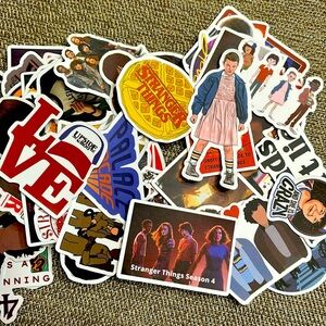 *NEW* STRANGER THINGS Stickers 🥞